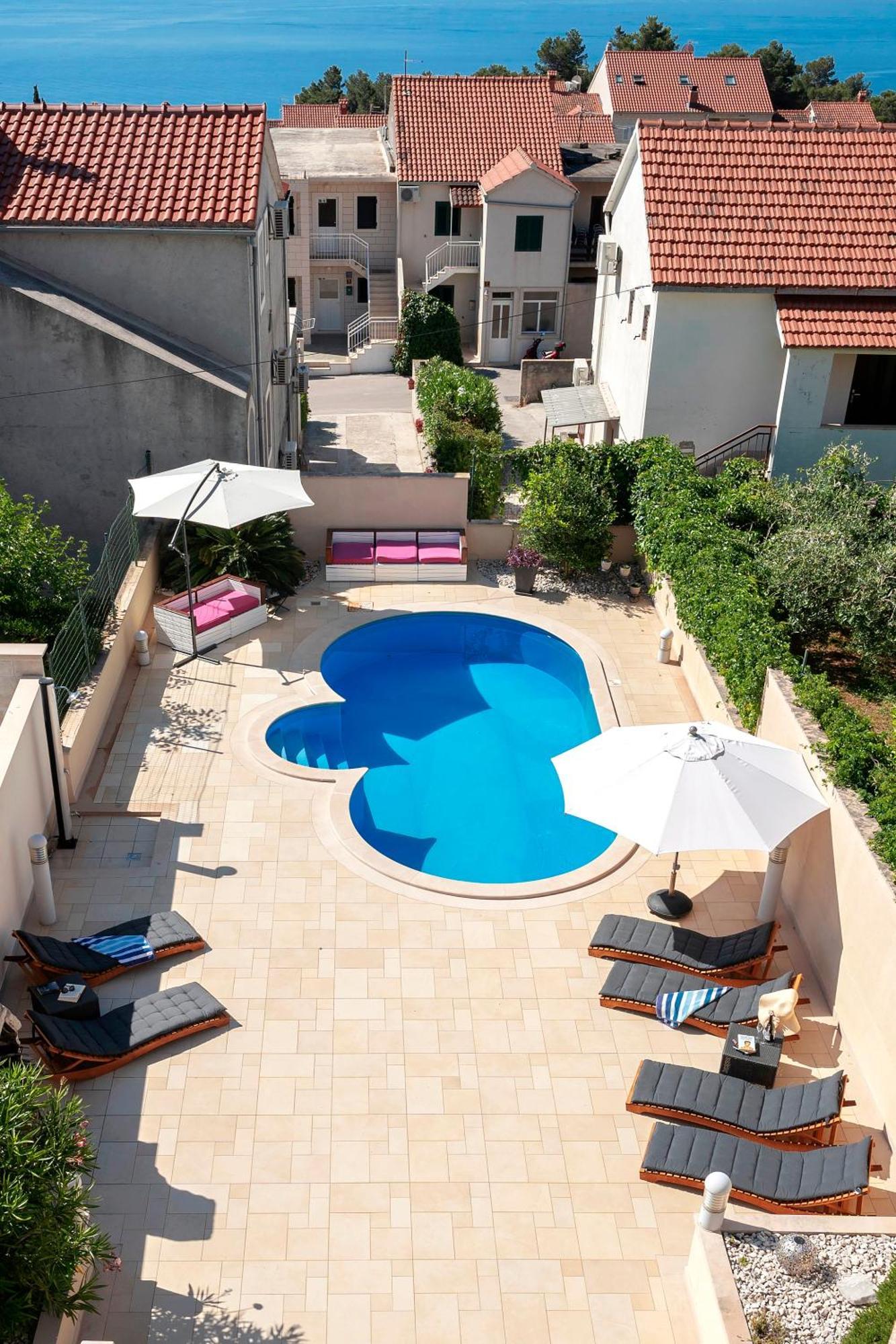 Hektorovic Poolside Apartments 波尔 外观 照片
